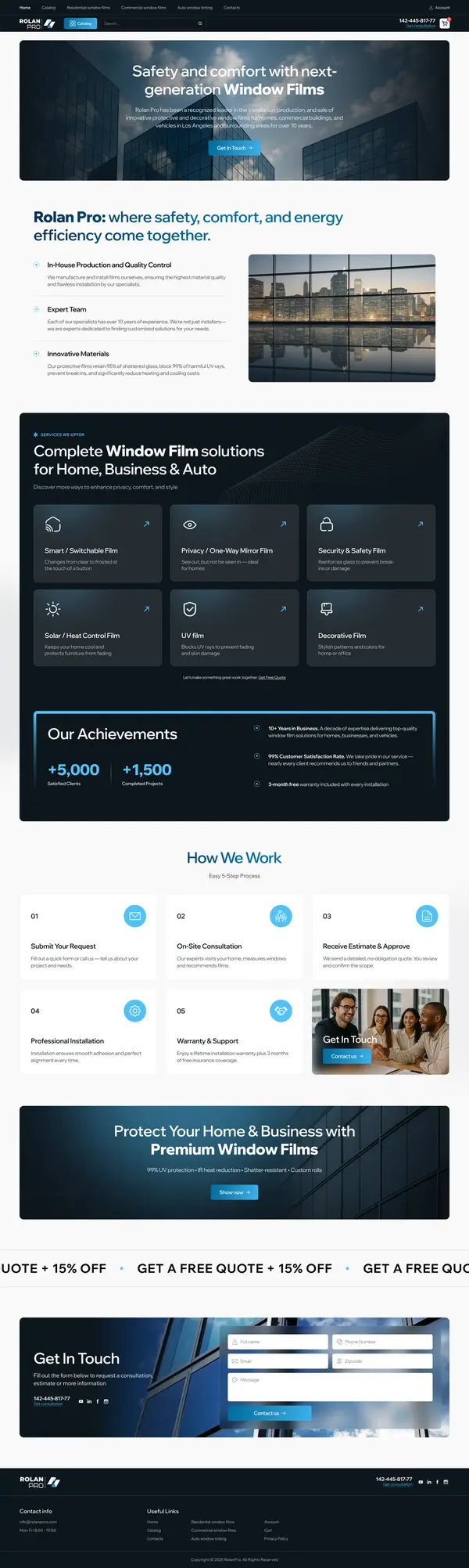 Rolan Pro — home page